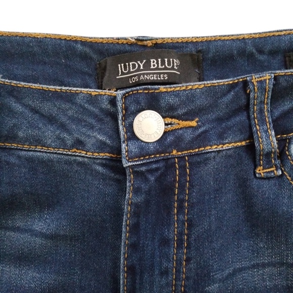 Judy Blue Women's Stretchy Distressed Moto‎ Ankle Skinny Jeans Size 28 - Picture 5 of 13
